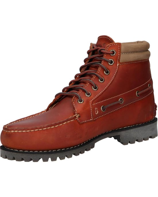Botas de hombre Timberland en naranja - Image 2