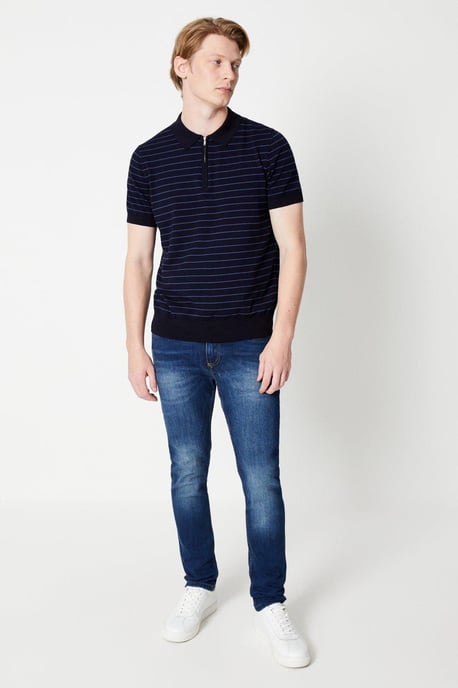 Skinny Mid Blue Jeans