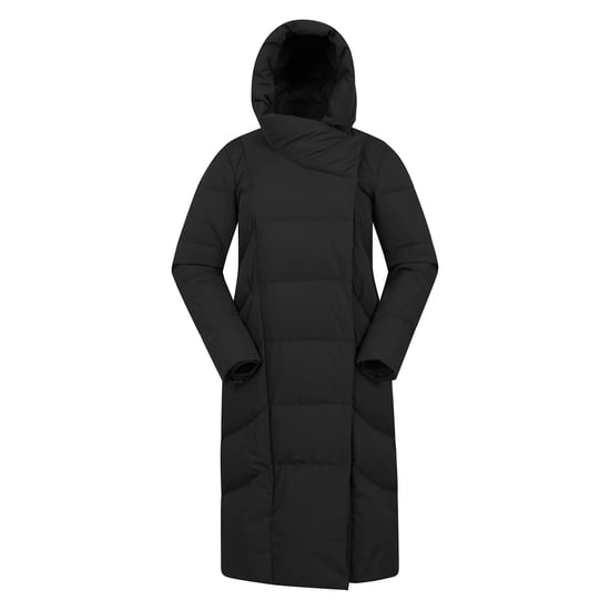 Mountain Warehouse Womens/Ladies Extreme Wrap Down Jacket (Black) - Image 1
