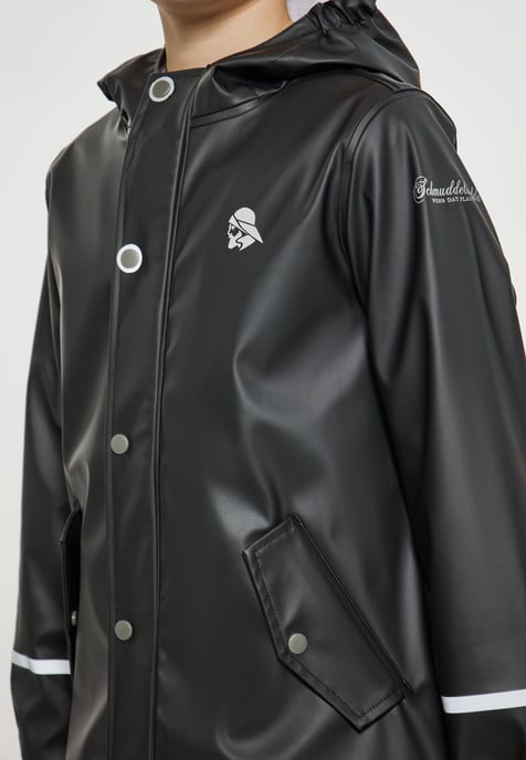 Schmuddelwedda raincoat black - Image 5