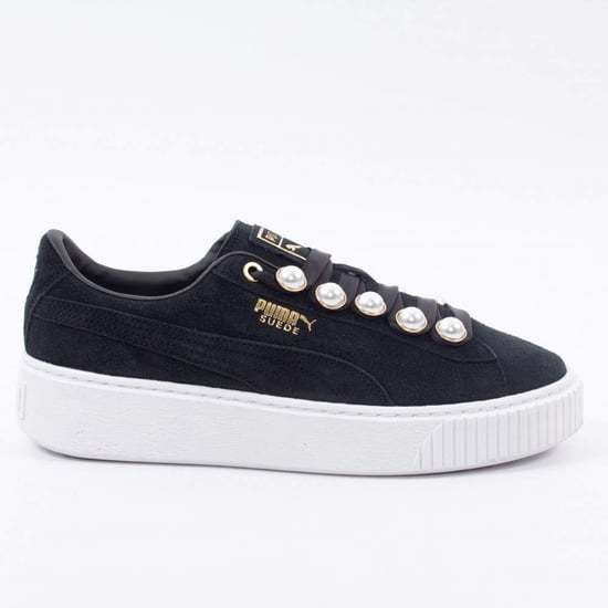 Puma Mujer Wildleder Plateau-Sandalen mit Glitzer - Image 2