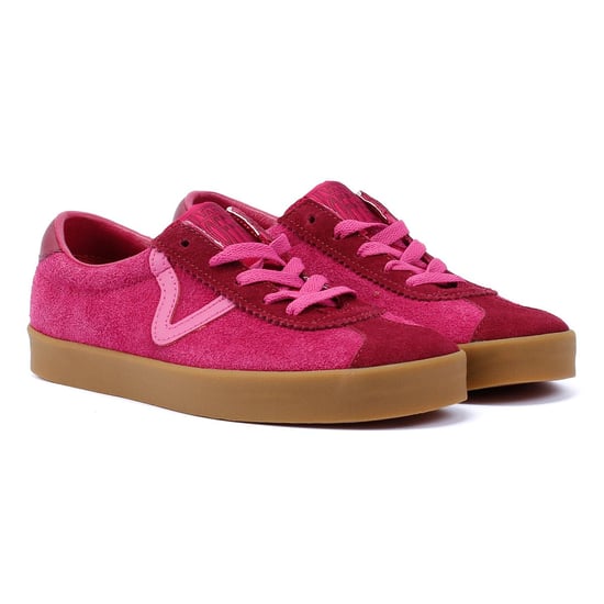 Vans Sport Low Suede Women's Fushsia Trainers - Image 1