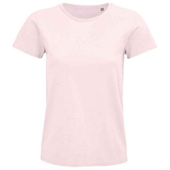 SOLS Womens/Ladies Pioneer Organic T-Shirt (Pale Pink) - Image 1