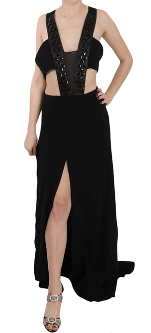 Vestido Maxi Cutout con Estrellas V de John Richmond - Image 1