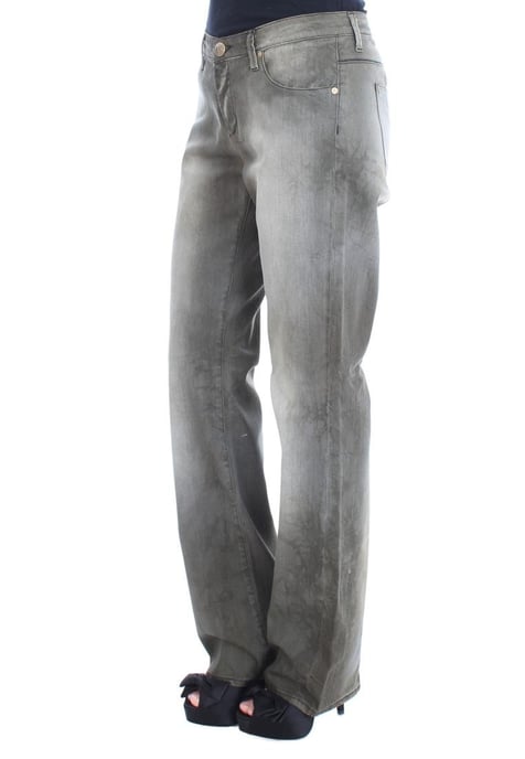 Jeans boyfriend de mezcla de algodón gris para mujer de Ermanno Scervino - Image 2