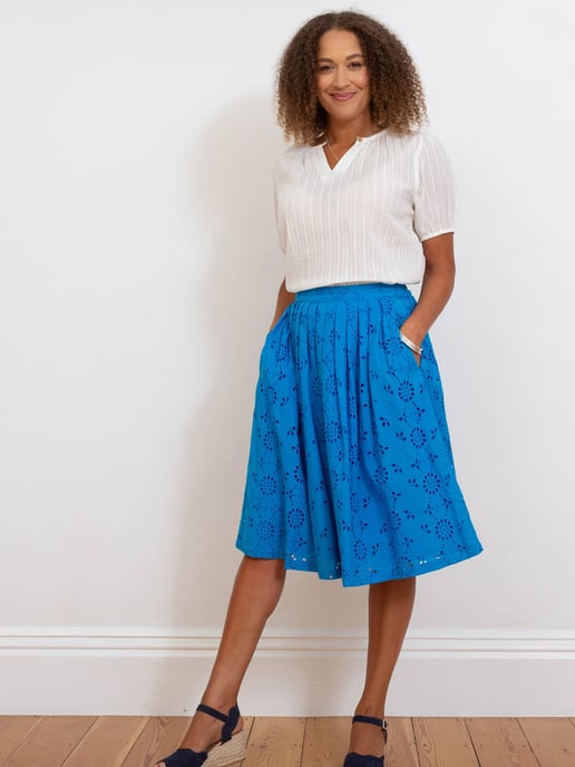 Kite Clothing Chedington Broderie Skirt