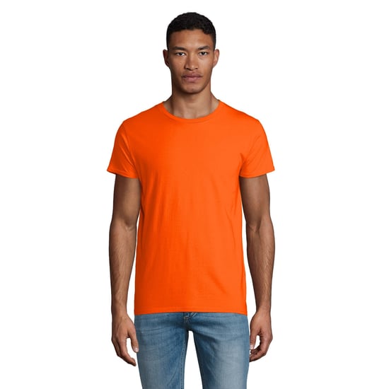 SOLS Mens Crusader Organic T-Shirt (Orange) - Image 4