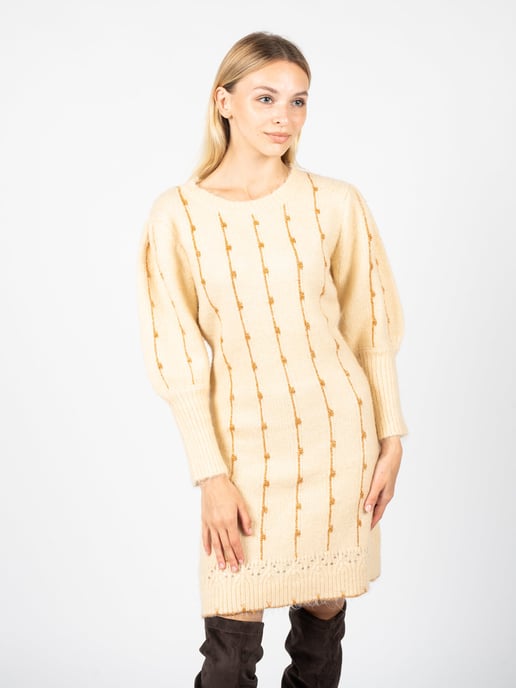 Silvian Heach Dress Woman's Off-White