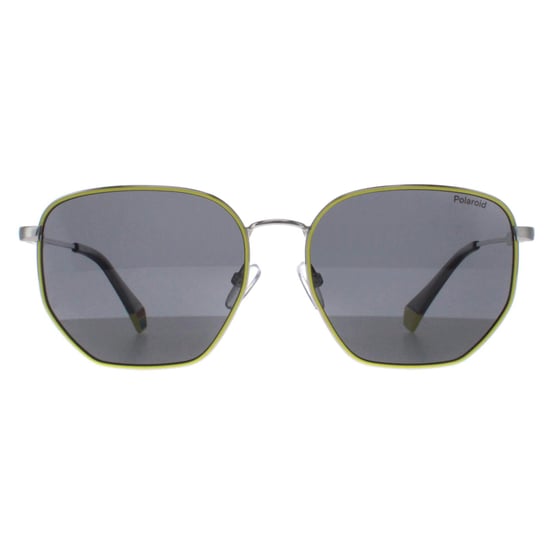 Polaroid Cuadrado Unisex Paladio Amarillo Gris Polarizado PLD 6214/S/X - Image 1