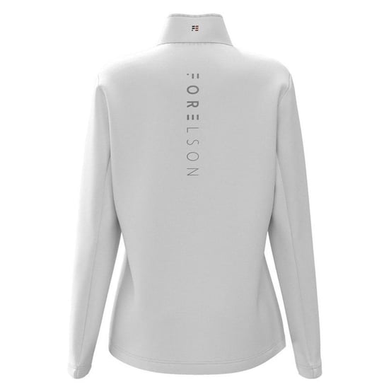 Forelson Womens/Ladies Broadway Quarter Zip Golf Base Layer Top (White) - Image 2
