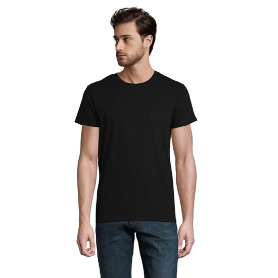 SOLS Mens Crusader Organic T-Shirt (Deep Black)