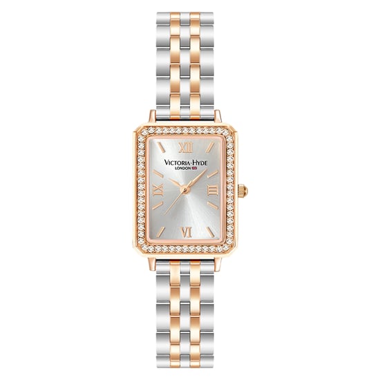 VICTORIA HYDE Westminster watch in silver rose gold - Image 1