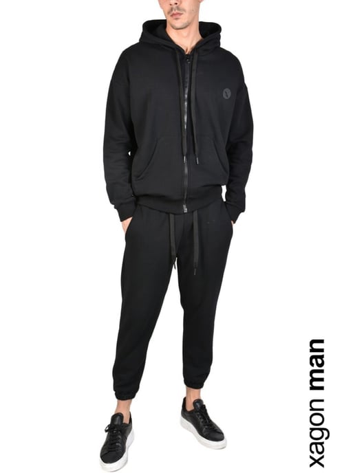 Xagon Man Sudadera Polar Hombre Negro - Image 2