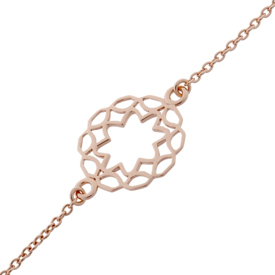 Orphelia 'Jasmine' Women's 925 Sterling Silver Bracelet - Rose ZA-7076/1