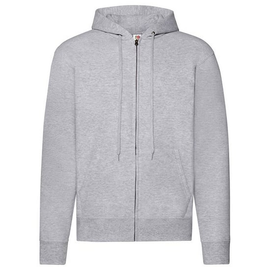 Fruit of the Loom Unisex Adult Classic Hoodie (Grey Heather) - Image 1