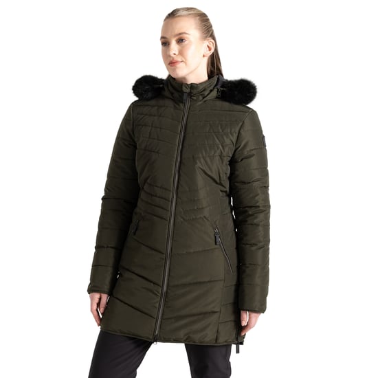 Dare 2B Womens/Ladies Striking IIII Mid Length Padded Jacket (Peacoat) - Image 4
