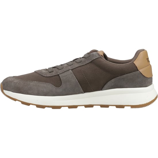 TOMS TRVL Lite Retro Leather Men's Olive Trainers - Image 4