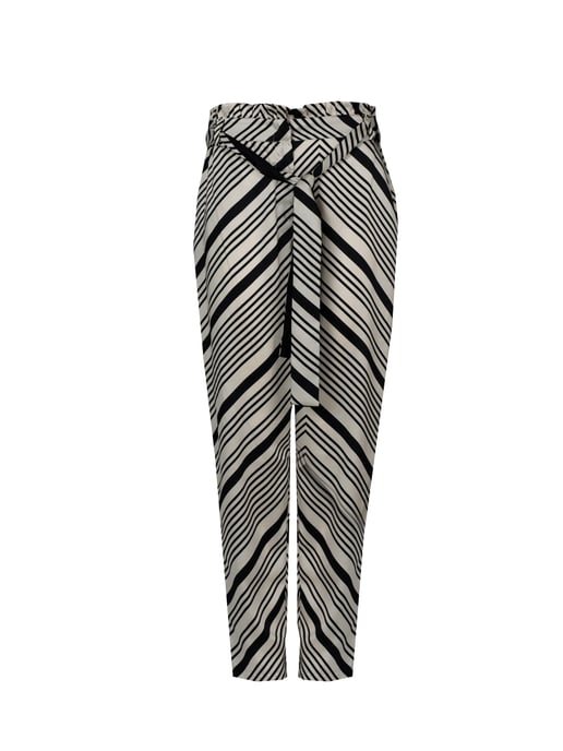 Liu Jo Pantalones de mujer negro, Blanco - Image 1