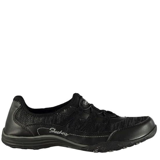 Women's Skechers Flister Slip On Shoes in Black - Image 1