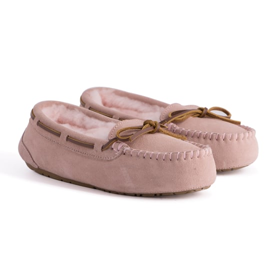 Aus Wooli Australia Womens Stylish Sheepskin Lace Moccasin