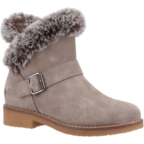 Hush Puppies Hannah Suede Women's Taupe Boots - Image 1