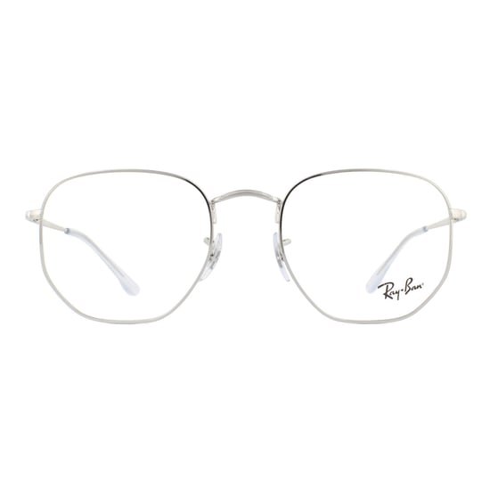 Montura de Gafas Ray-Ban RB6448 Hexagonal 2501 Plata 54mm - Image 1