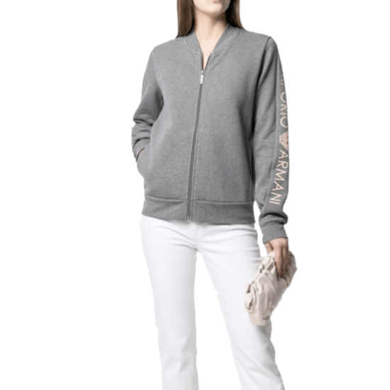Sudadera Emporio Armani para mujer con logotipo rosa - Image 1