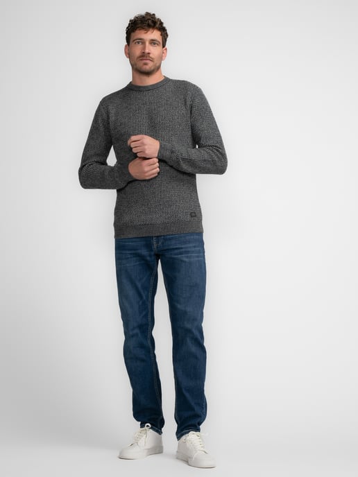 Petrol Industries - Melange Jumper Prince Men - Blue - Image 5