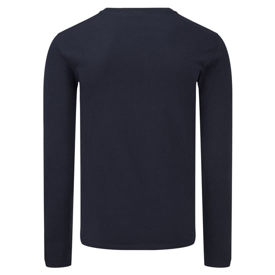 Fruit of the Loom Unisex Adult Iconic Long-Sleeved T-Shirt (Deep Navy) - Image 2