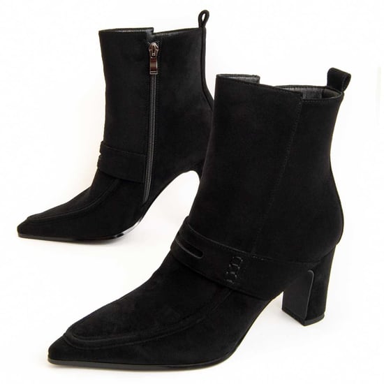 Montevita Heel Ankle Boot Caria In Black