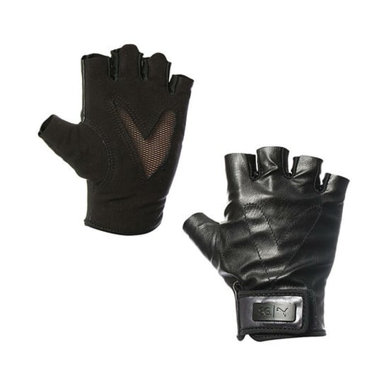 Puma x Selena Gomez Style Womens Biker Gloves Fingerless Black 041526 01