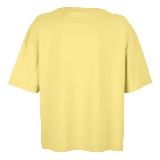 SOLS Womens/Ladies Boxy Organic Oversized T-Shirt (Light Yellow) - Image 2