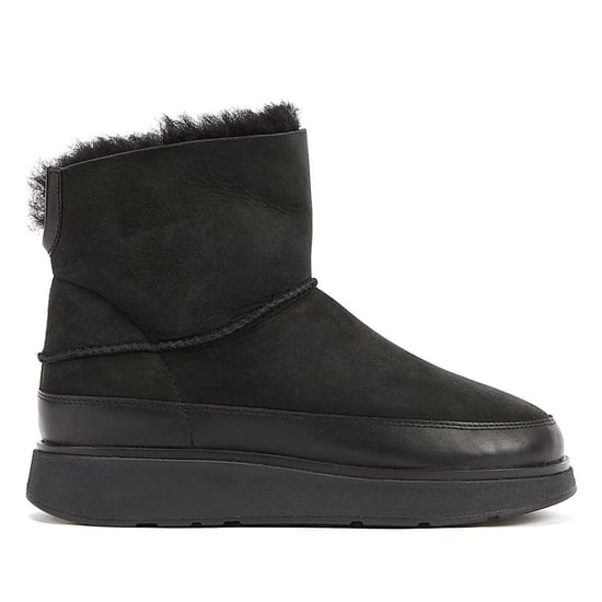 FitFlop Shearling Women's Black Boots - Image 4