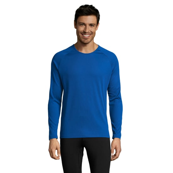 SOLS Mens Long-Sleeved Sports T-Shirt (Royal Blue) - Image 1