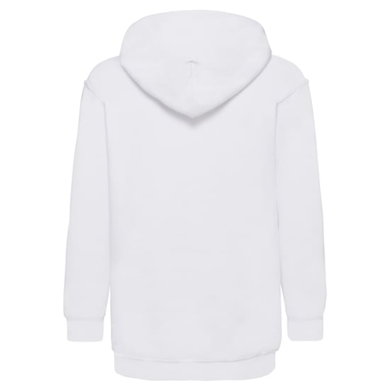 Fruit of the Loom Childrens/Kids Classic Plain Hoodie (White) - Image 2