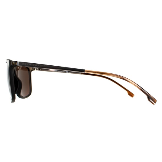 Hugo Boss Rectangle Mens Brown Brown BOSS 1182/S/IT