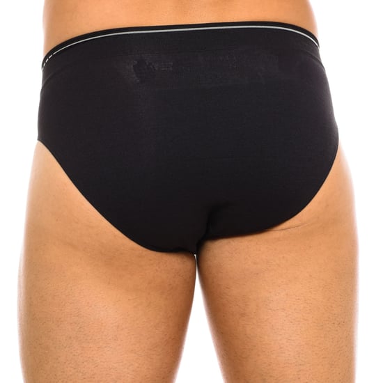 Pack-2 Calzoncillos Unno Basic sin costuras D05HE para hombre ofrece buena movilidad y comodidad. - Image 5