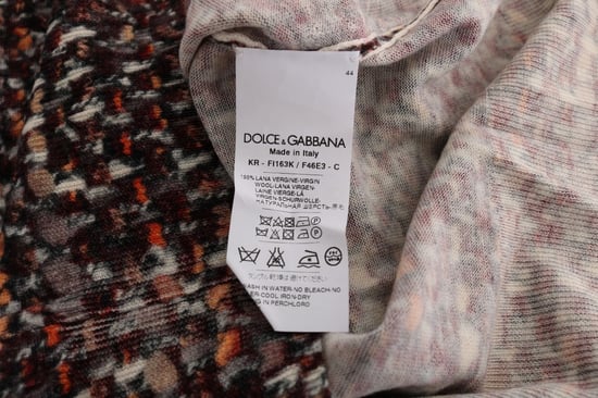 Camiseta de Lana de Punto Multicolor para Mujer de Dolce & Gabbana - Image 6