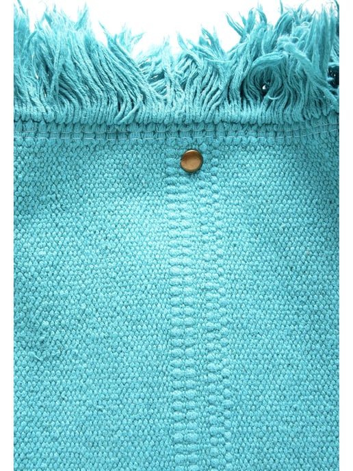 Renata Corsi SS22 RC 601T Turquoise Leather Bag - Image 3