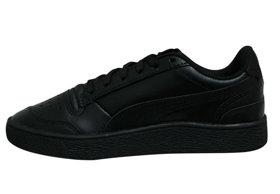 Puma x Ralph Sampson Lo Black Leather Low Lace Up Mens Trainers 370846 09