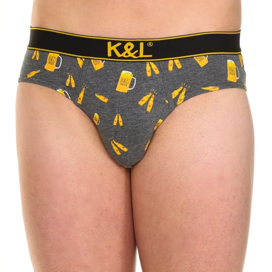 Pack-2 Slips Funny breathable fabric KL2007 man