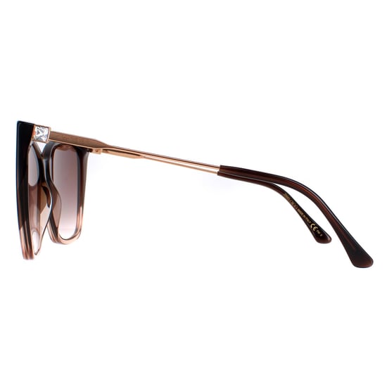 Gafas de sol Jimmy Choo Seba/S 0MY/HA degradado beige sombreado marrón - Image 3