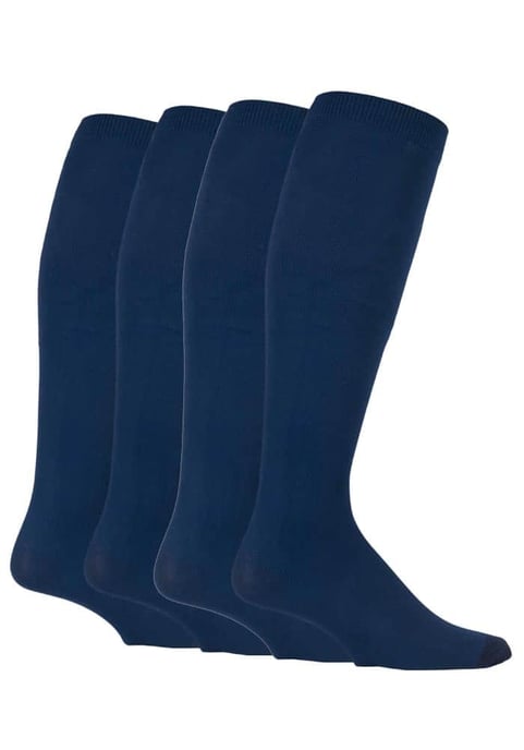 2 Pares de Calcetines Energéticos de Compresión de 80 Denier hasta la Rodilla 6-11 Reino Unido - Image 1