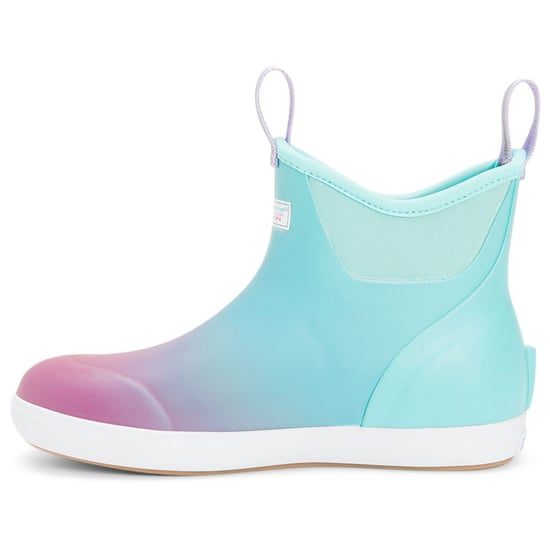 Xtratuf Ankle Deck Rubber Blue Aurora Wellington Boots - Image 6