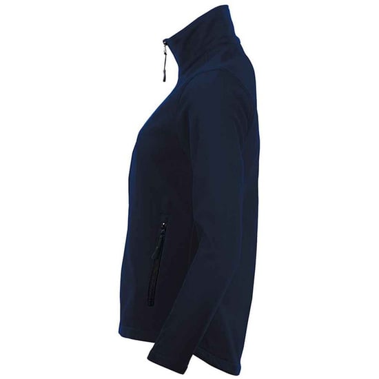SOLS Womens/Ladies Race Soft Shell Jacket (French Navy) - Image 3