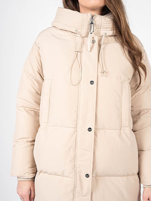 Silvian Heach Chaqueta Down Jacket de mujer beige - Image 3