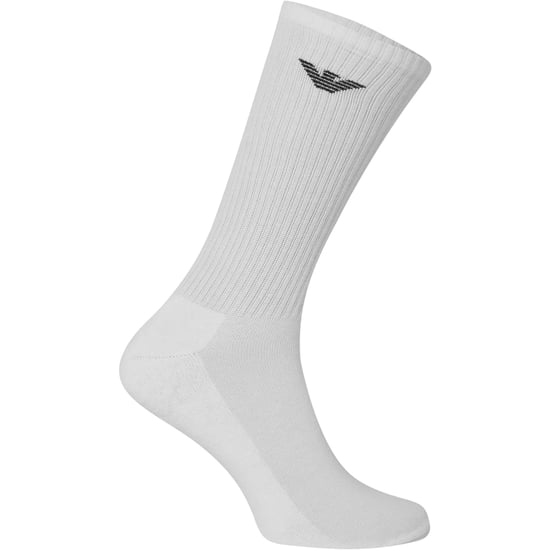 Emporio Armani CC300 Mens Crew Socks Everyday Sports Cotton 3 Pack Trainer Socks - Image 4