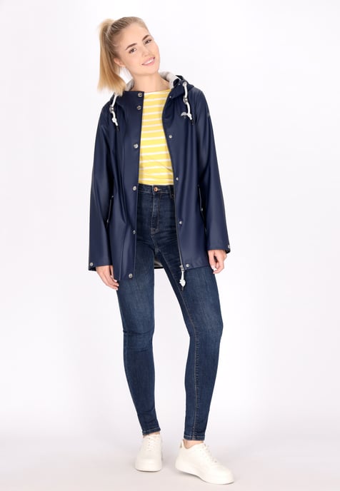 Schmuddelwedda rain jacket women marine - Image 2