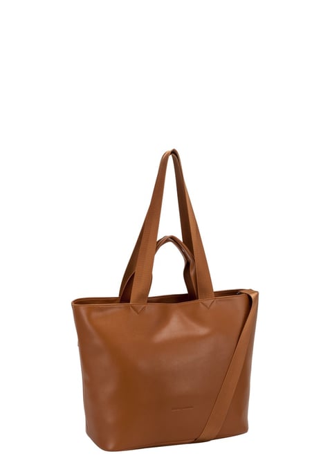Smooth Leather E/W Tote / Shoulder Bag