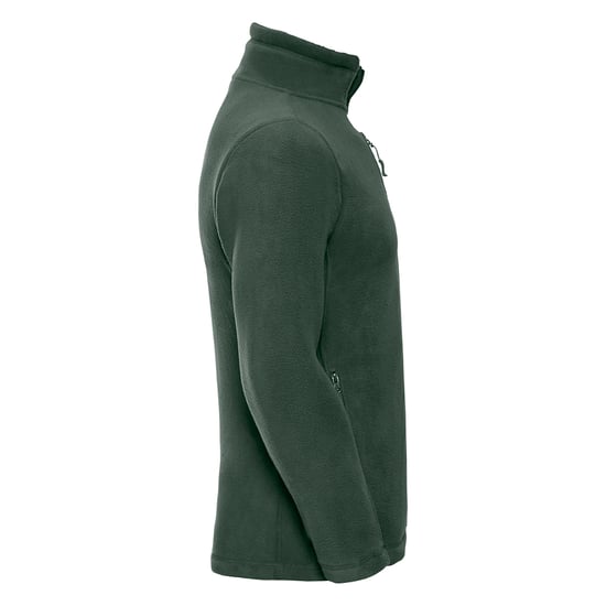 Russell Mens Full Zip Outdoor Fleece Jacket (Bottle Green) - Image 3